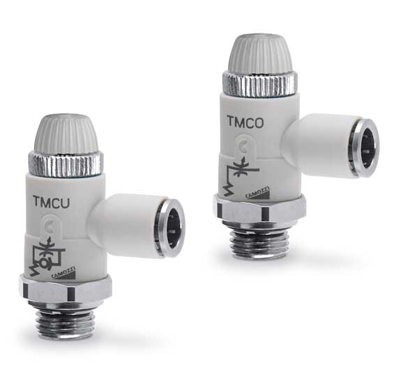 Пневмодроссели  TMCU -, TMVU -, TMCO